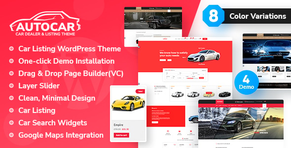 Auto Car WordPress Theme Logo