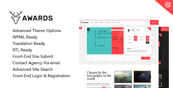 Awards - Responsive WordPress Theme Logo