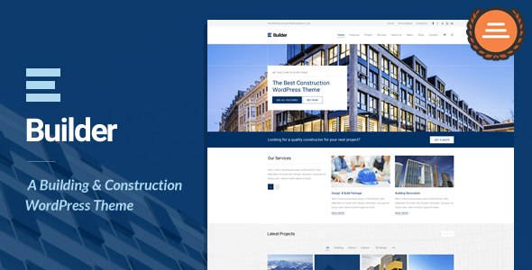 Builder - Building & Construction WordPress Theme Logo
