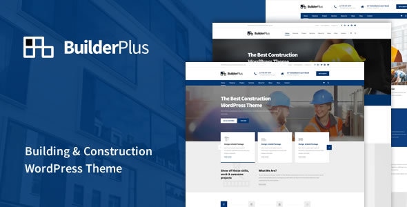 BuilderPlus - Building & Construction WordPress Theme Logo